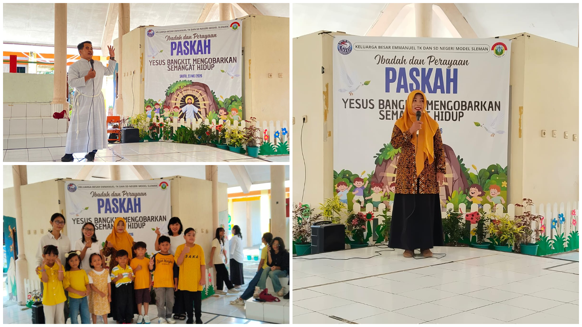 Ibadah Paskah Menumbuhkan Semangat Hidup dan Kebersamaan