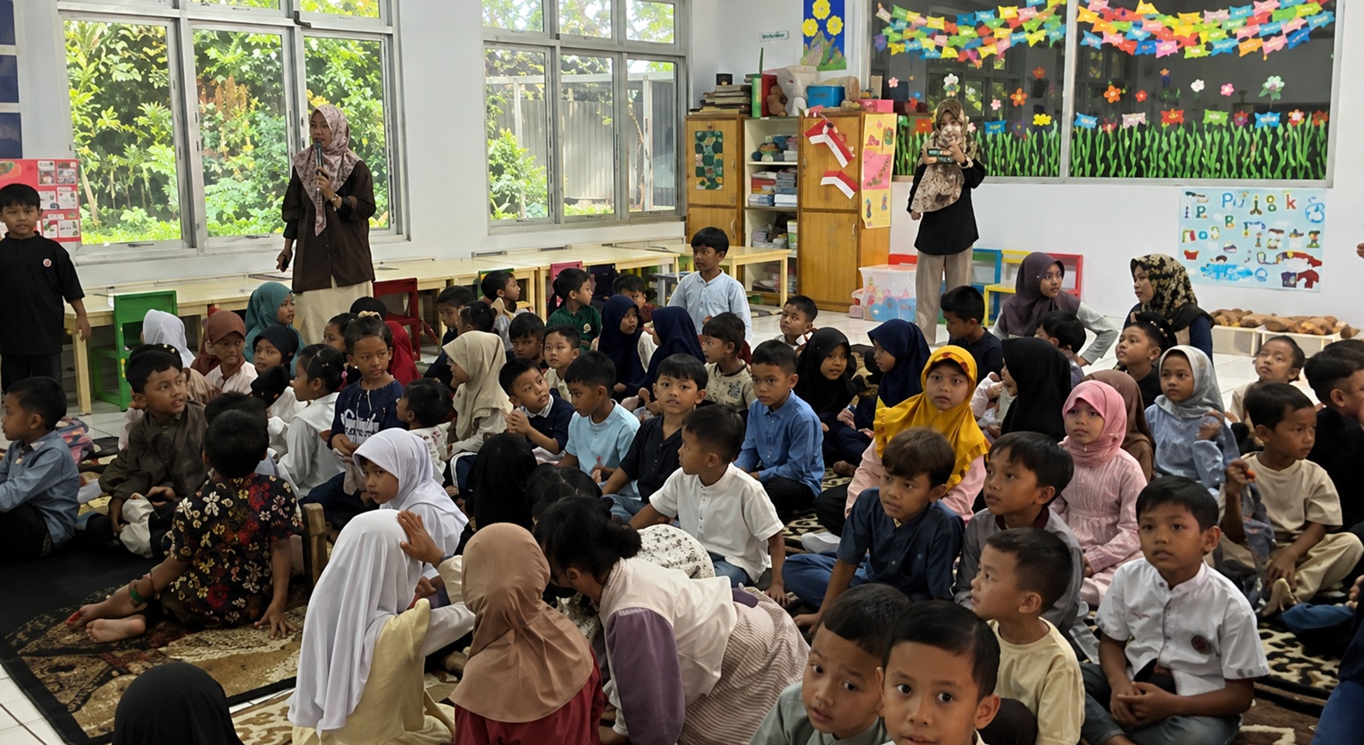 TK Negeri Model Sleman Gelar Kurban dan Pembinaan Keagamaan